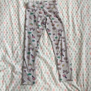 Girls leggings size 11/12 year old